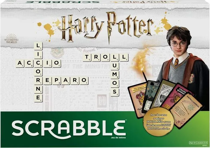 Mattel Games - Scrabble Harry Potter - Jeu de Société - 10 ans et + GPW41-0