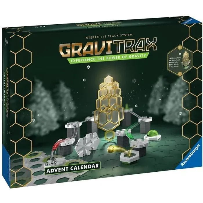 Calendrier de l'avent GraviTrax - Ravensburger - Préparez Noël dans l'univers GraviTrax-0