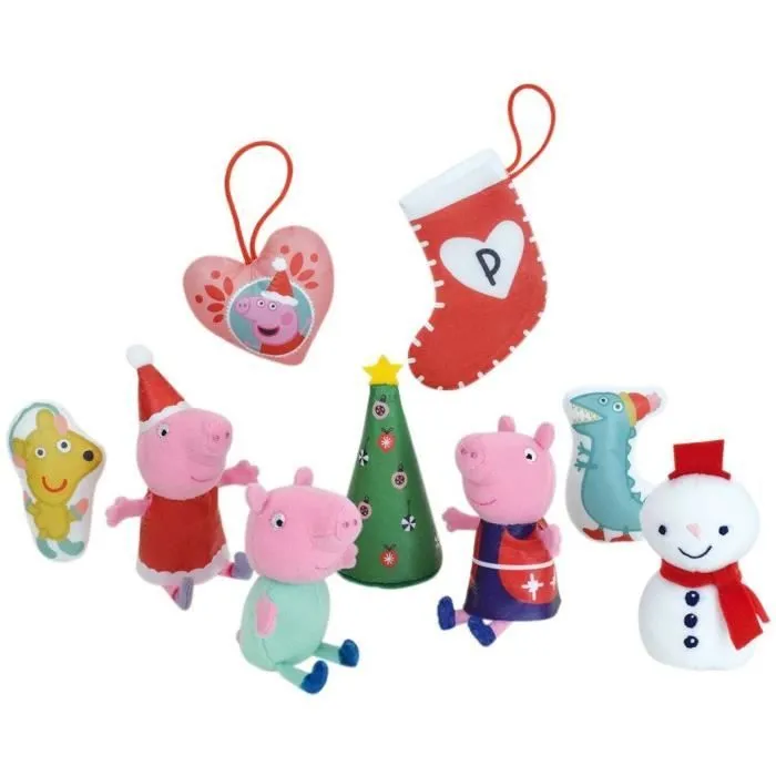 Calendrier de l'avant 36 pièces - Peppa Pig - JEMINI - 36 x 39,5 cm-6