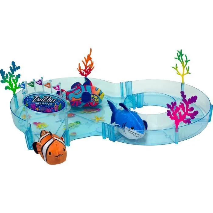 Univers miniature - LANSAY - 51020 - Zhu Zhu Aquarium : Circuit coquillage-1