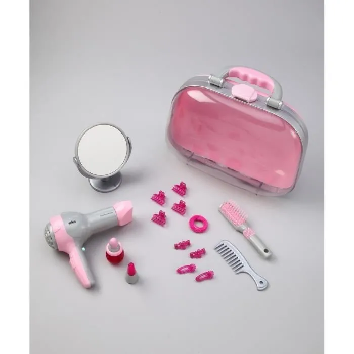 KLEIN - Mallette de coiffure Braun avec sèche-cheveux électronique-2