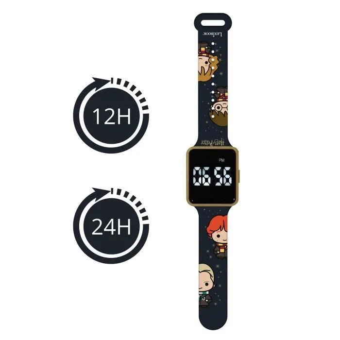 Lexibook - Harry Potter - Montre LED connectée - Bracelet ajustable-2