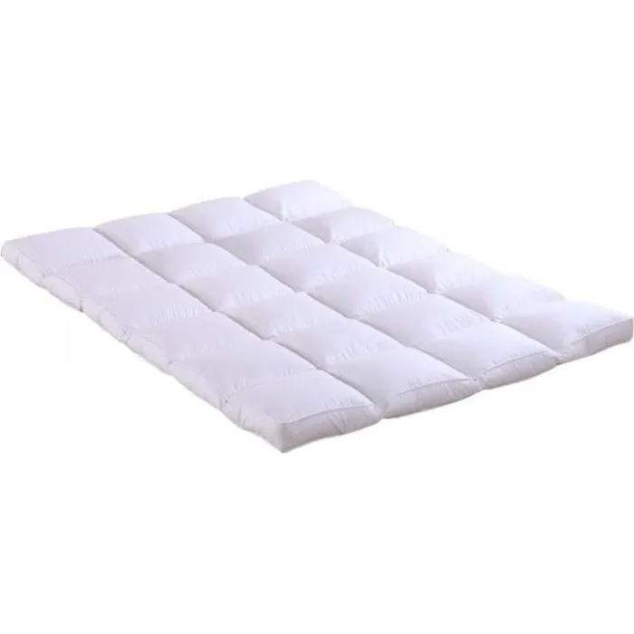 Surmatelas Plume - Non spécifié - 140x190 cm - 100% Plumes - Epaisseur 7 cm - Accueil moelleux-0