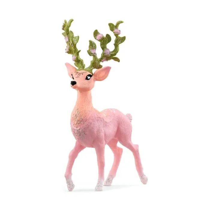 Figurine Cerf Magique rose, Schleich 13996 Bayala, Pour enfant dès 5 ans-0