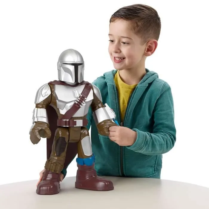 Imaginext-STAR WARS-Figurine XXL The Mandalorian, 40 cm HXT20-2