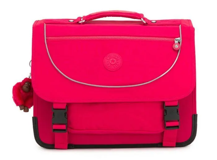 Sac d'école - Kipling - Preppy True Pink - Rose - 35cm x 42cm x 15cm - Enfant-0