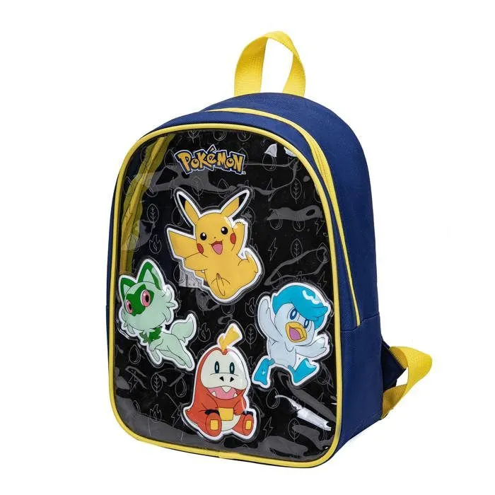Sac à dos - Pokémon - Pikachu - Qualité premium - Multicolore - 33 cm de hauteur-5