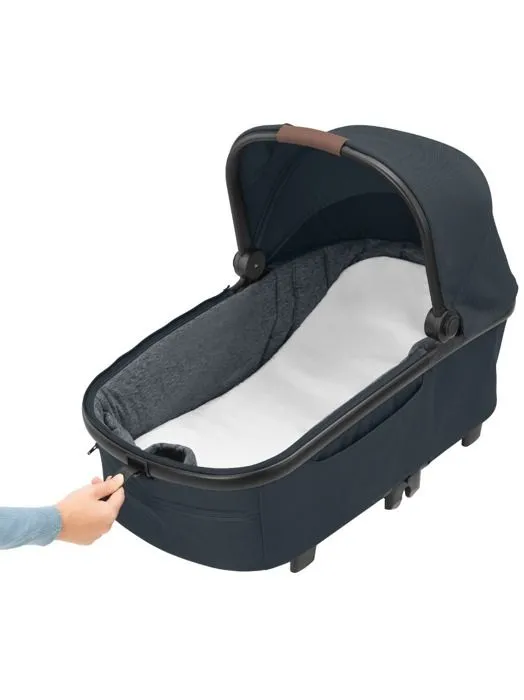 MAXI-COSI Pack poussette Lila XP+, poussette bébé confort et nacelle bébé, dès la naissance, Essential Graphite-5