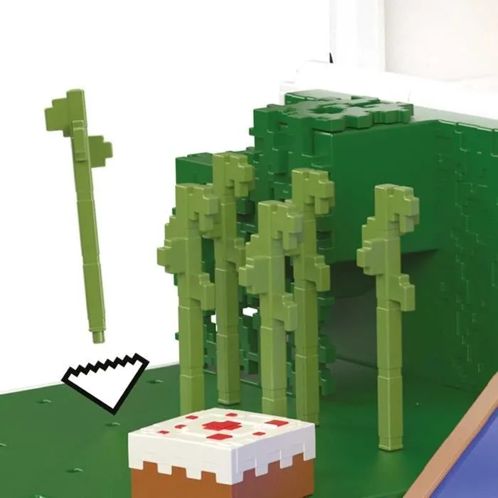 Minecraft-Mini Têtes Modulables-La Maison du Panda-Coffret HLL25-4