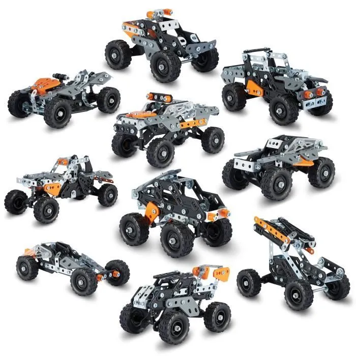 MECCANO 4X4 Suv - 10 modèles à construire - Jeu de construction-2