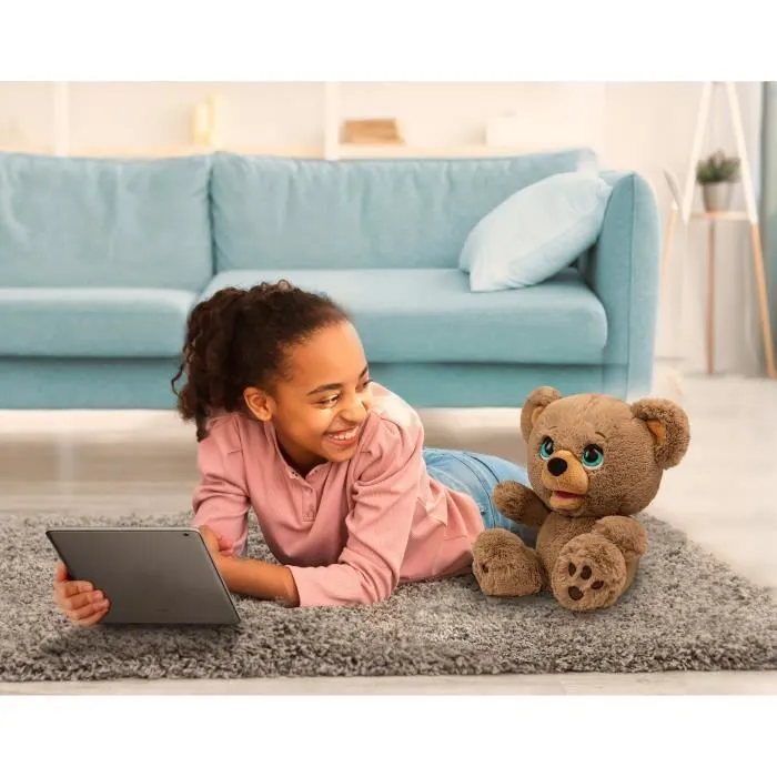 Peluche interactive - GIOCHI PREZIOSI - Ours créateur d'histoires Poe - À partir de 4 ans - LAY00-3