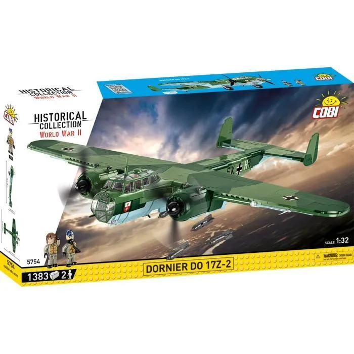 Avion - DORNIER - DO 17Z-2 - Couleur principale: Blanc-0