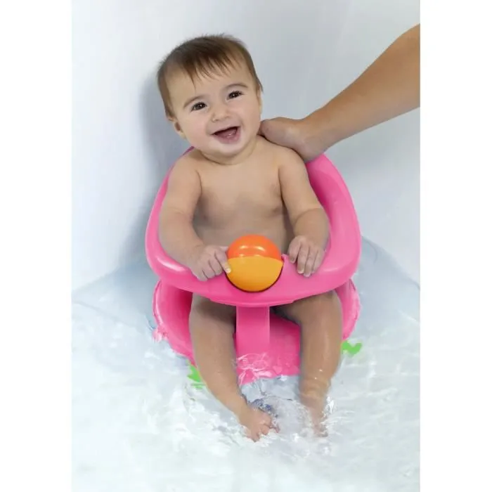 Safety 1st Siège De Bain - Rose, pour bébé support baignoire-1