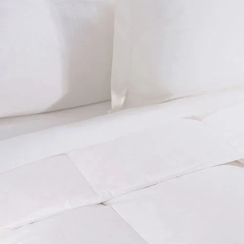 Couette en plumes de canard Sancarlos - densité 250g - 180x220cm - Blanc-2