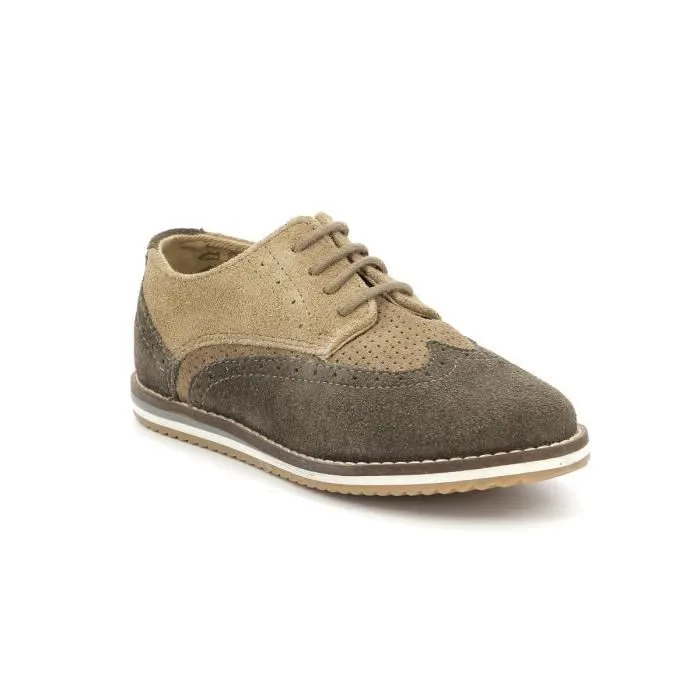 ASTER Derbies Loup Kaki beige-0