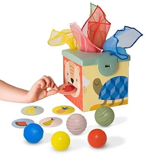 Jouet - TAF TOYS - TAF12965 - Développe la motricité - Apprentissage des couleurs - 5 balles incluses-0