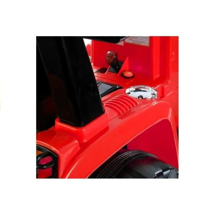 Tracteur électrique pour enfants. 12v Couleur rouge. Âge recommandé de 2 à 5 ans.-3