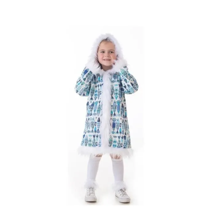 Llopis Déguisement poisson esquimau fille (7-9 ans)-0