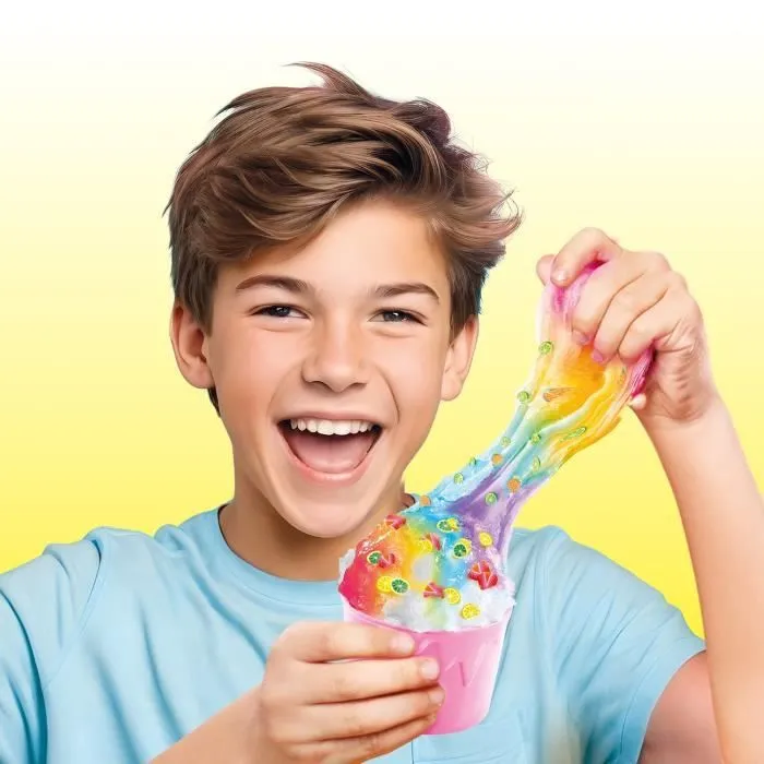 Canal Toys - SO SLIME DIY - Slime Ice Machine- Avec 1 machine, 3 colorants parfumés, des accessoires et décorations - SSC 310-4