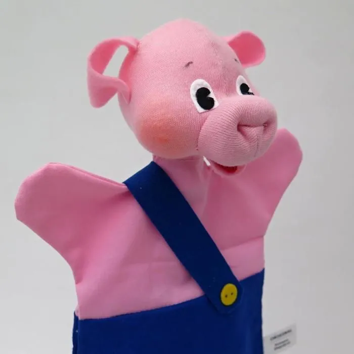 Mú - Marionnette Petit Cochon bleu - MORAVSKA USTREDNA BRNO-3