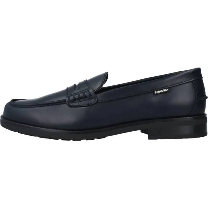 Chaussure - Pablosky - Modèle 714920 - Couleur Bleu - Cuir - Enfant Garçon-1