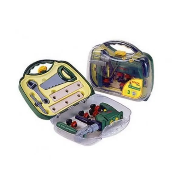 KLEIN - Jouet - Mallette à outils Bosch avec perceuse électronique-3