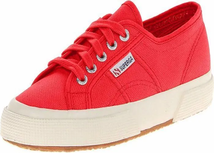 Basket Superga - S0005P0Red 975 - 2750-Jcot Classic Baskets Mixte Enfant - ,Rot,-0