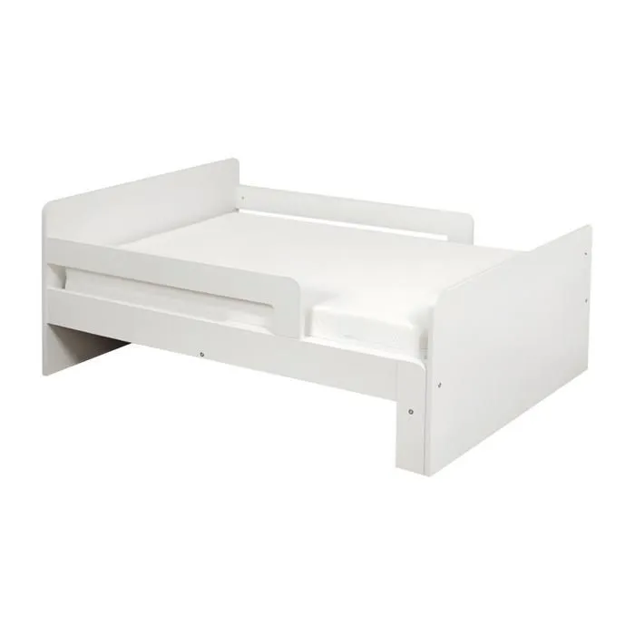 Lit évolutif ZOE 90x140-170-190-200 + 1 sommier / Blanc-2