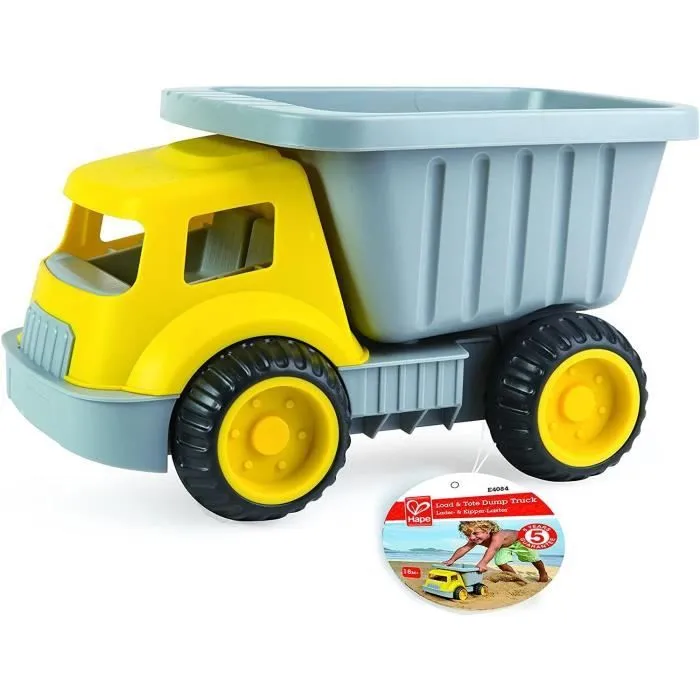 Camion jouet HAPE Load & Tote Truc - Multicolore - Pour la plage et le jardin - 3 ans et plus-1