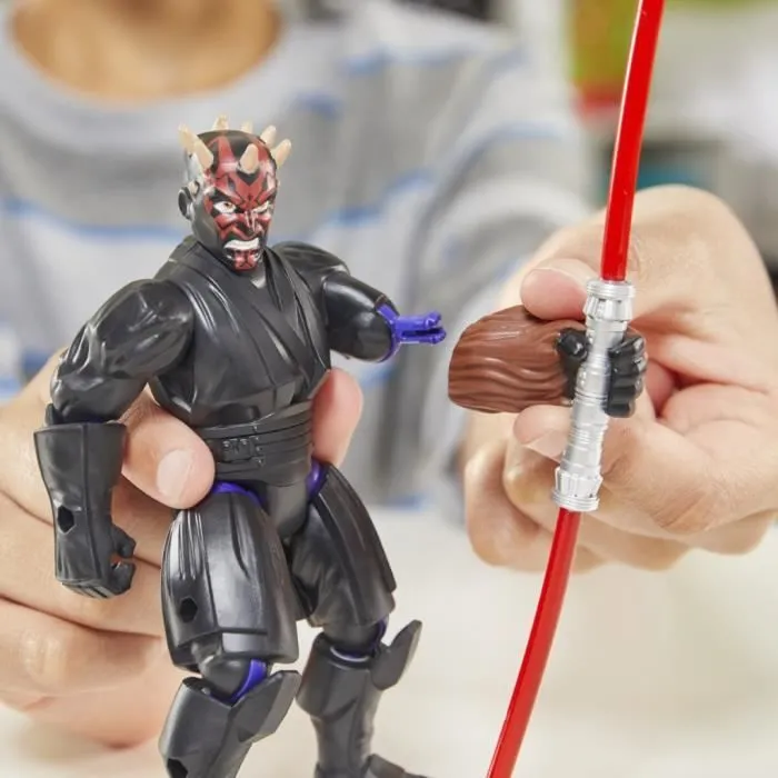 MixMashers Dark Maul, figurine 12 cm personnalisable à mélanger et combiner avec accessoires, Star Wars, dès 4 ans-5