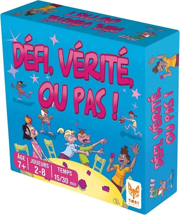 DÉFI, VÉRITÉ, OU PAS ! - Jeu d'ambiance enfant - Topi Games-1