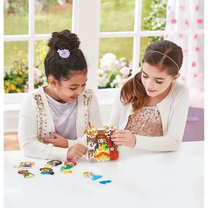 Jouet AQUABEADS - Princesses Disney - Recrée les scènes de tes films préférés - Rose - Mixte - Enfant - 4 ans-3