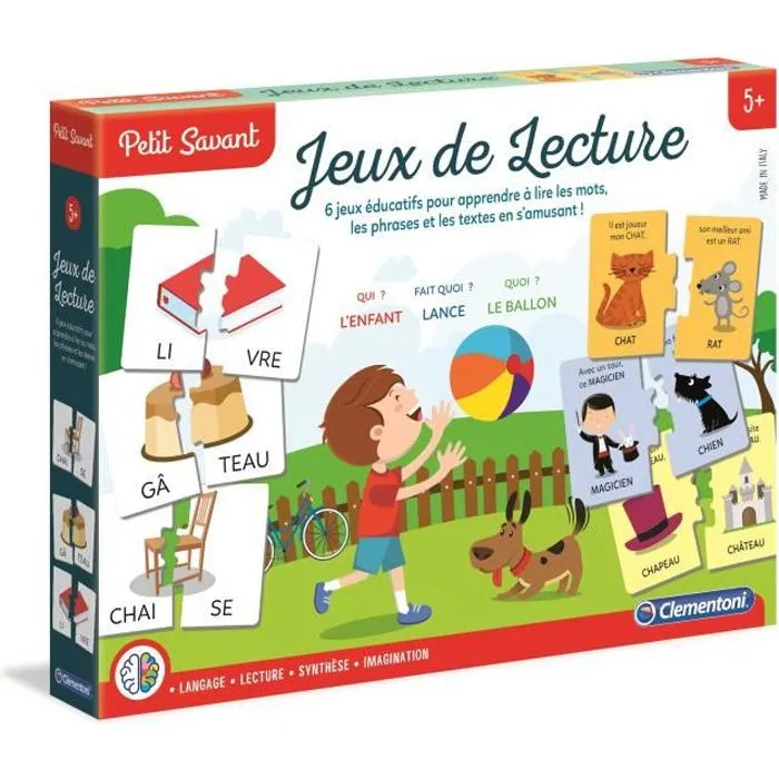 Éducation Clementoni - Jeux de lecture-0
