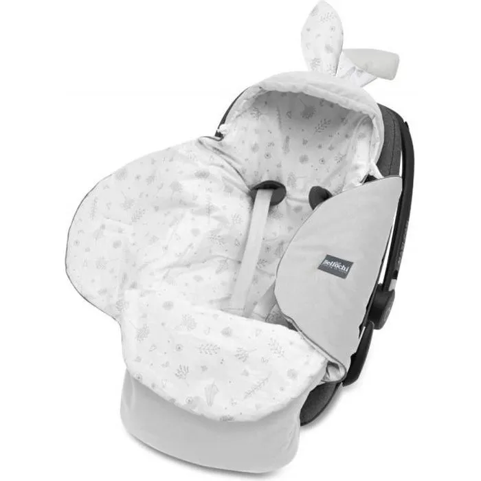 Bellochi Nid D'ange Bebe - Couverture pour Nacelle Poussette Landau Siège Auto - Chanceliere Universelle - - Copse-0