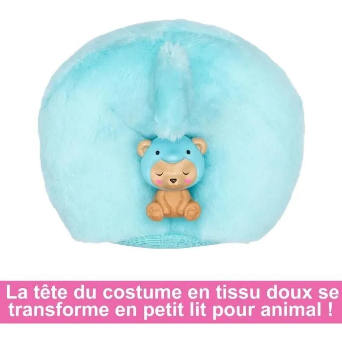 Barbie-Cutie Reveal-Poupée sur le thème des costumes, ourson dauphin HRK25-3
