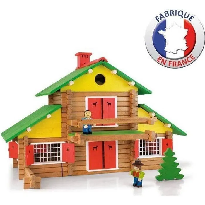 JEUJURA - Mon Chalet en Bois 240 pièces-0