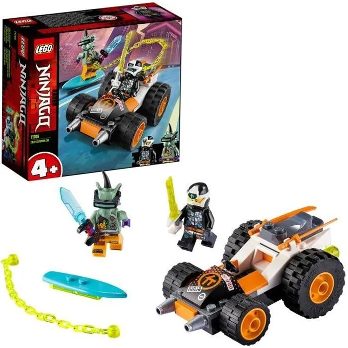 LEGO® NINJAGO® 71706 Le bolide de Cole-0