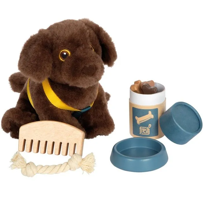 Small foot company - Chien avec sac et kit de soins - LEGLER-5