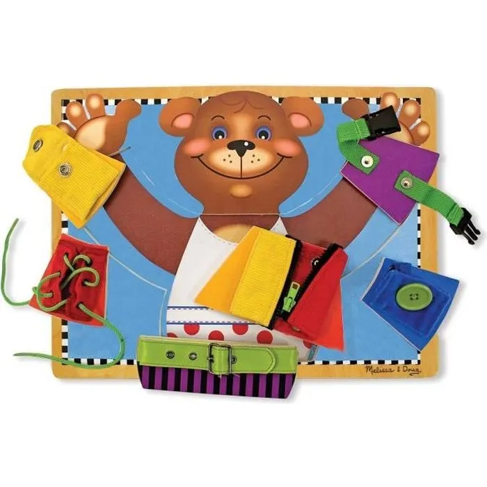 Planche d’Aptitudes De Base - MELISSA & DOUG - Mixte - 3 ans - Jeu éducatif-0