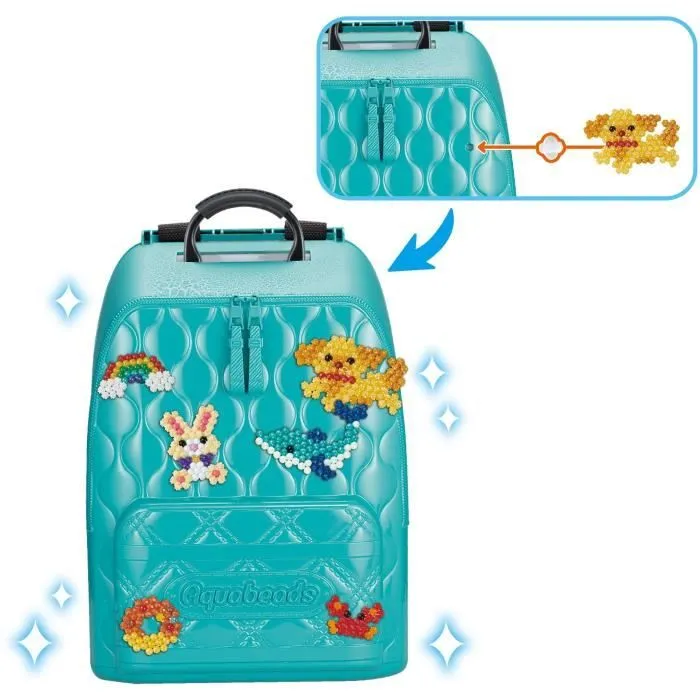 Jeu de perles à repasser - AQUABEADS - 31993 - Sac-à-dos créatif DX-5