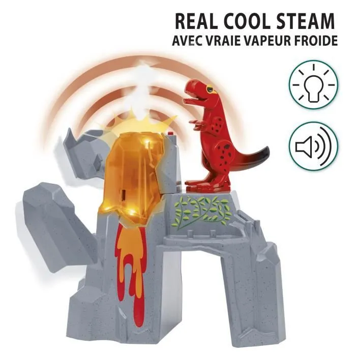Brio Volcan en Eruption Dinosaure - Accessoire pour Circuit de Train en Bois - Action de Jeu sans Pile/avec Aimant - dès 3 Ans --5