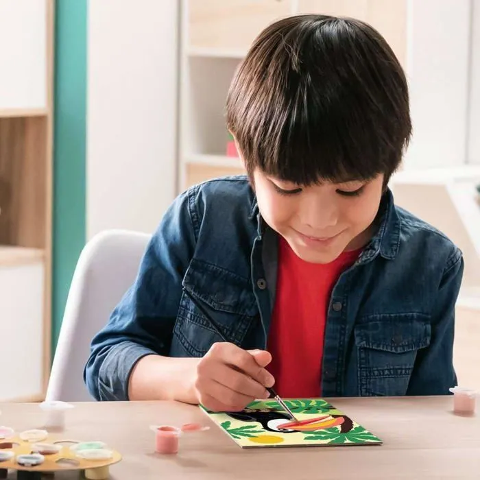 Ravensburger - 23762 - Peinture par numéros -Toucan dans la Jungle-Enfants à partir de 7 Ans,-2
