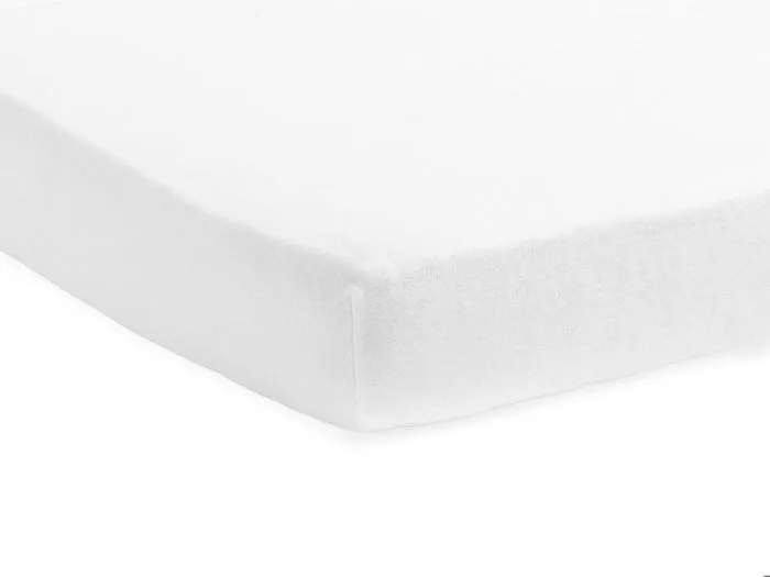 Drap-housse Molleton Blanc-2