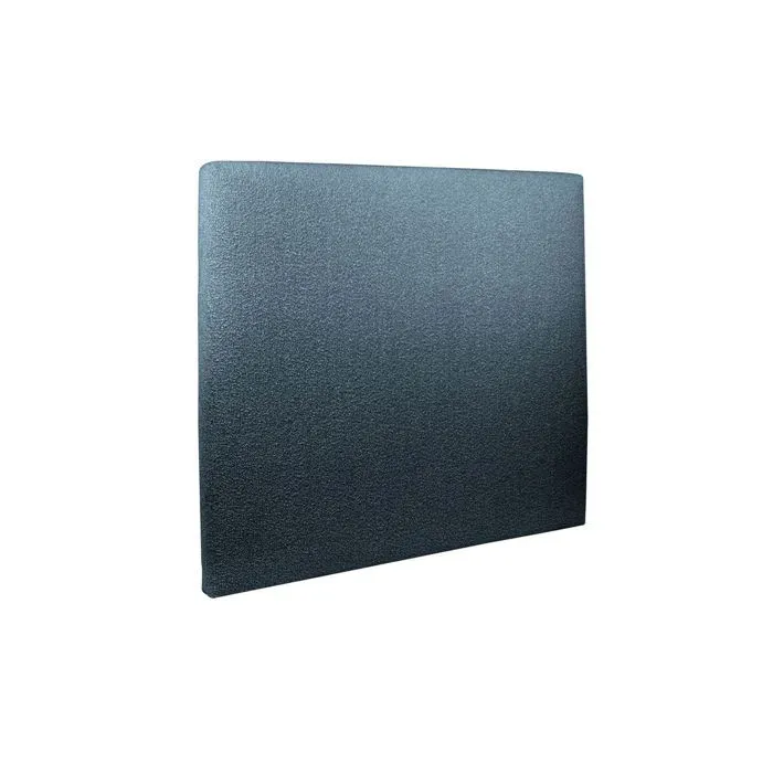Lit coffre - Prestige - Bouclette Bleu - 140x190cm - Bois massif-3