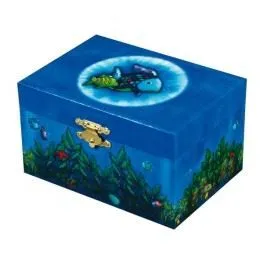 Coffret à musique - TROUSSELIER - Poisson Arc en Ciel - Fantaisie Impromptu - Enfant - Mixte - Bleu-0