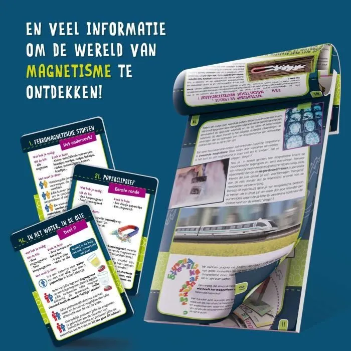 50 expériences de magnétisme - Kit Scientifique - I'M A GENIUS-2