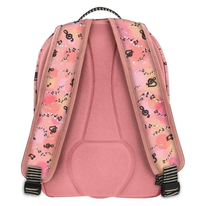 Cartable - Gorjuss - Little Dancer - Saumon - Polyester - Épaulettes rembourrées-2