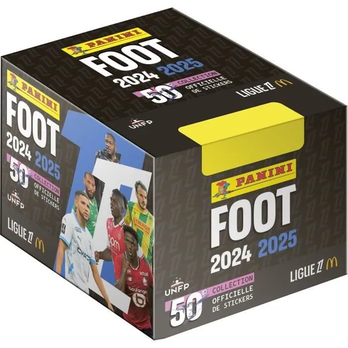 Boîte - PANINI - Foot Ligue 1 2024-2025 - McDonald's - 50 pochettes - 350 stickers-4