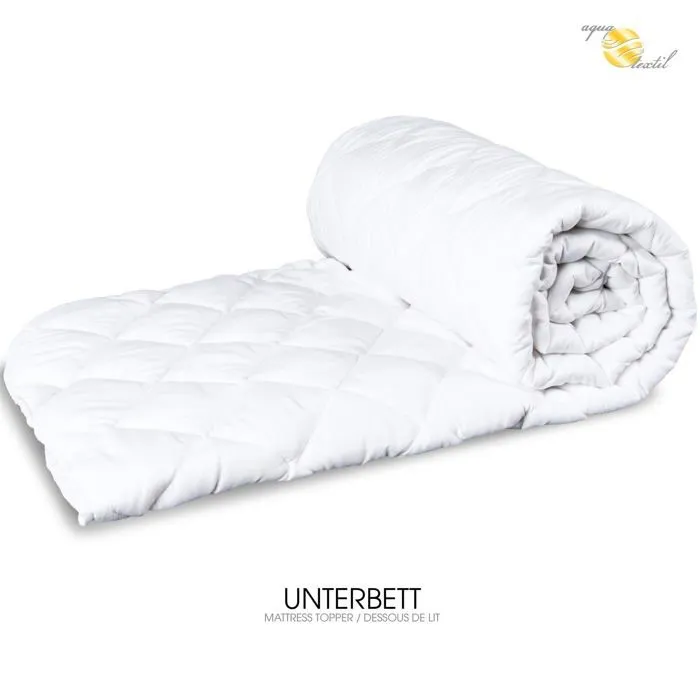 Aqua-textil - 10586 - Protege-Matelas Soft Touch 140 x 200 cm Surmatelas sous-Matelas 1680g Oeko-TEX thermoregulateur-1