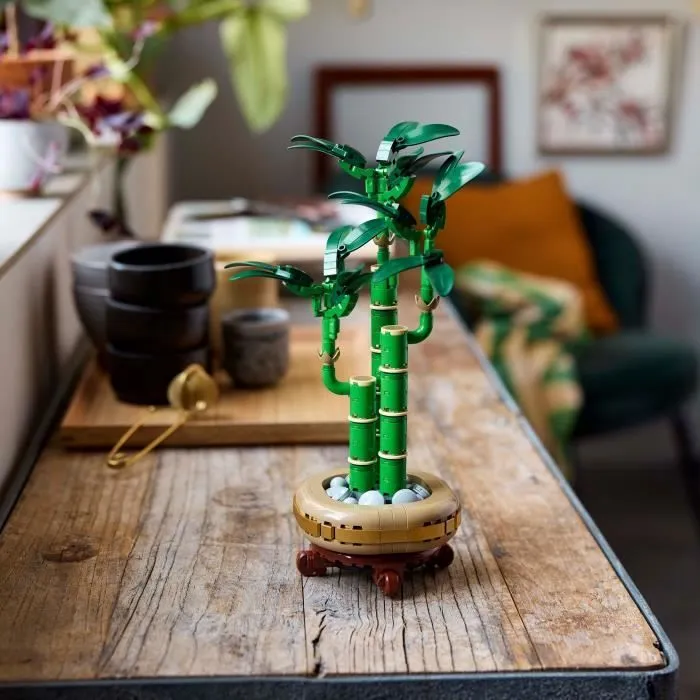 LEGO Botanique 10344 Le bambou de la chance - Plante artificielle et décoration intérieure-2